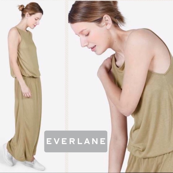 EVERLANE - Ryan Tank Dress Natural, XS - Picture 1 of 5